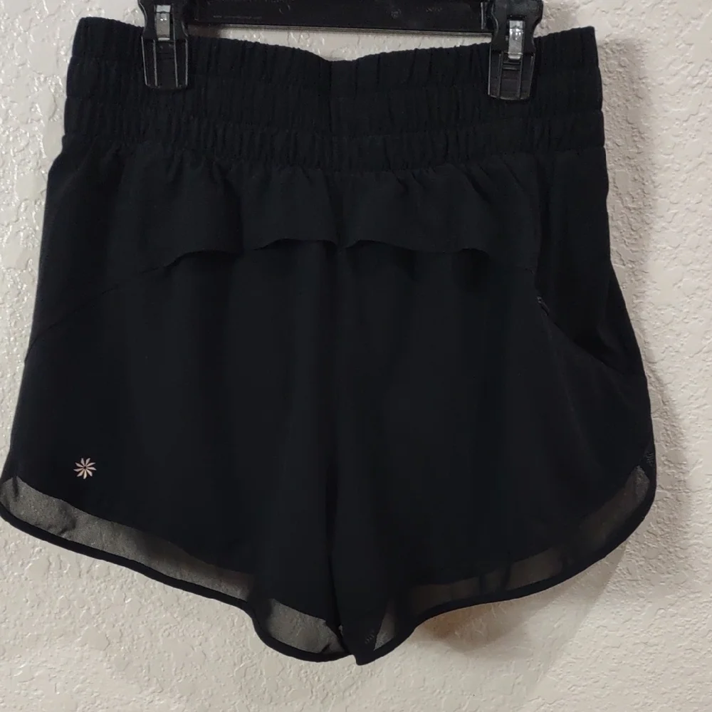 ATHLETA Women's Black Shorts - Picture 5 of 16